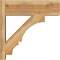 Ekena Millwork Balboa Block Rough Sawn Outlooker, Western Red Cedar, 8"W x 24"D x 24"H OUT08X24X24BOA05RWR - alternate 4